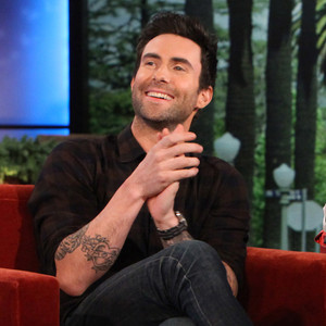 Adam Levine, Ellen Degeneres Show Adam Levine, Ellen Degeneres Show